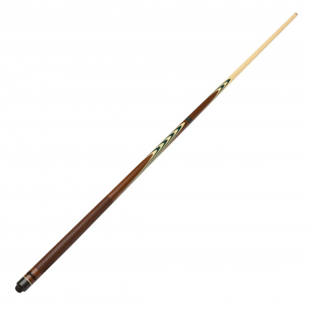 Бильярдный кий укороченный Coffee 133 см (граб, черный граб), двухсоставной